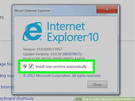 3 Easy Ways To Update Microsoft Internet Explorer Wikihow