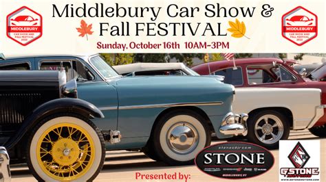 Middlebury Car Show And Fall Festival Product Think Tank