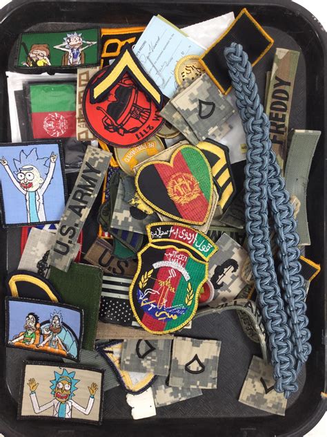 Lot Assorted Military Patches