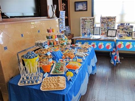 Beach Themed Party Ideas And Under The Sea Desserts