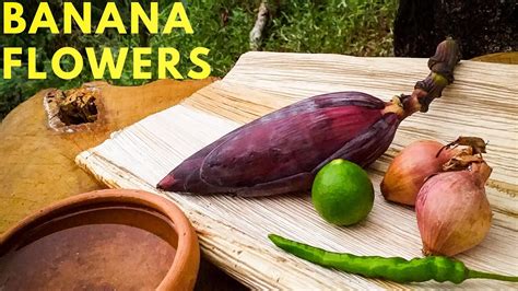 How To Make Boiled Banana Flower Salad තම්බා ගත් කෙසෙල් මල් සලාදය