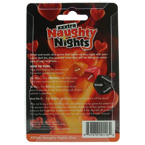 Naughty Nights Xxxtra Erotic Dare Dice High Quality Wholesale Sex