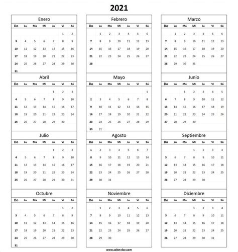 Calendario 2021 Con Las Semanas Template Calendar Des