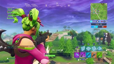 In team rumble you get a much greater supply of materials, which makes upgrading a weapon easier in that mode. New Fortnite Team Rumble Gamemode (High Kill Gameplay ...