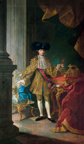 Emperor Joseph Ii Of Austria With The C Meytens Dj Schule As Art