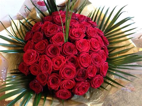 Red Rose Bouquet Beautiful For Valentines Day Red Rose Bouquet Hand Tied Bouquet Rose