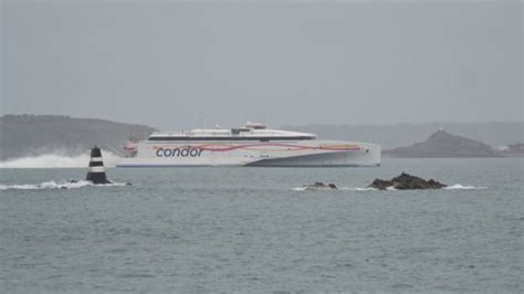 Condor Ferries Cancels Sailings Due To Strong Winds Bbc News