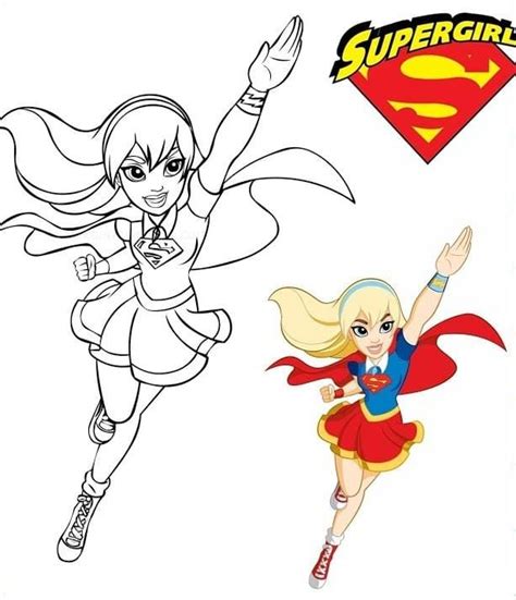 Dc Superhero Girls Coloring Pages Wonder Day — Coloring Pages For