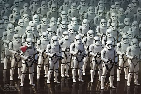 Star Wars The Force Awakens Stormtrooper Armia Plakat Sklep Nice Wall