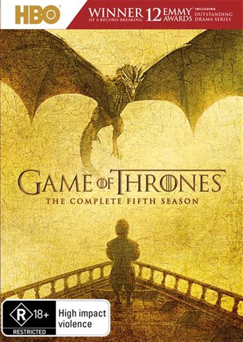 buy game of thrones season 5 on dvd on sale now with fast shipping