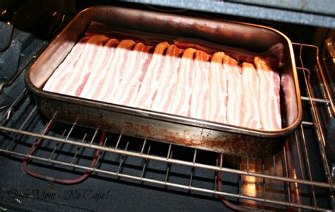 This easy recipe results in perfect bacon every single time. Tip & Tricks Tuesday - Cook Bacon in the Oven - Super Mom ...