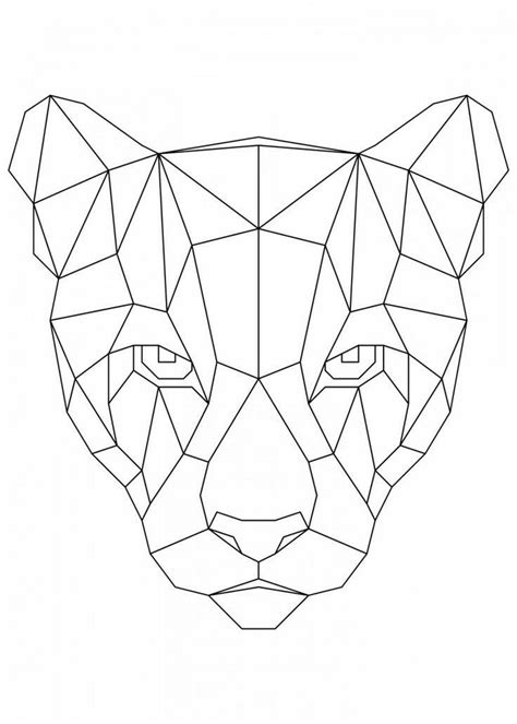 10 Dibujos De Animales Con Forma Geometrica