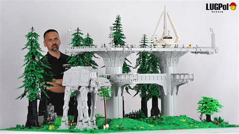 Massive Lego Star Wars Diorama Brings Imperial Forces To Endor The