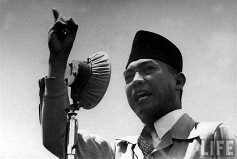 Soekarno The First President Of Indonesia