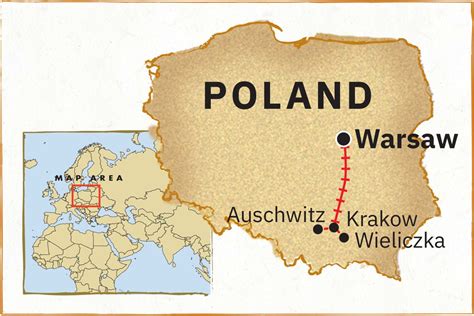 krakow poland map europe topographic map of usa with states
