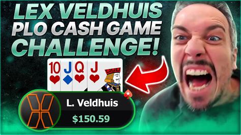 Lex Veldhuis Plo Cash Game Challenge Win Jump Up Stakes Youtube