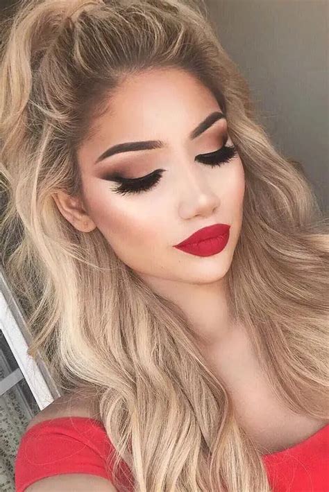 best eye makeup for red dress and red lips for 2023 all seasons style