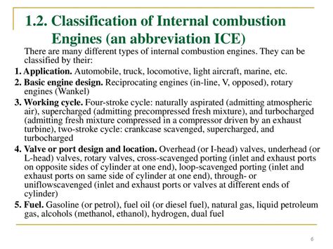 Internal сombustion Engine Basics Components Systems Construction Test And Perspectives