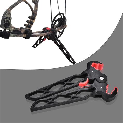Yosoo Compound Bow Rackfolding Portable Compound Bow Stand Holder Rack