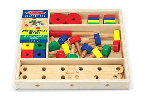 Melissa And Doug Wooden Construction Building
