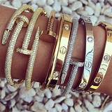 Silver And Gold Bracelets Images
