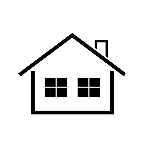 Home Icon Simple Symbol 564574 Vector Art At Vecteezy