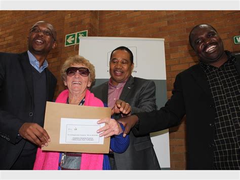 Residents Receive Title Deeds Comaro Chronicle