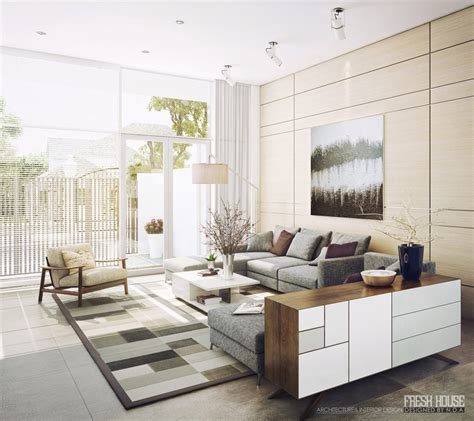 Light Filled Contemporary Living Rooms