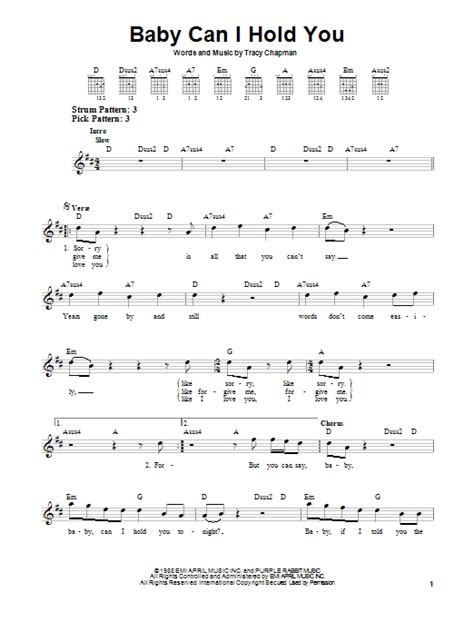Is all that you can't say bunların hepsini söyleyemzsin. Baby Can I Hold You sheet music by Tracy Chapman (Easy ...