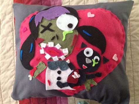 Zombie Pillows By Sarah Coykendall Crafts Greatful Pillows