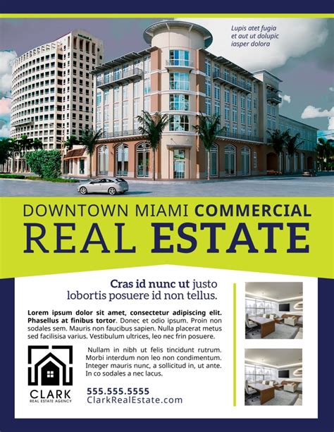 Commercial Real Estate Flyer Template Mycreativeshop