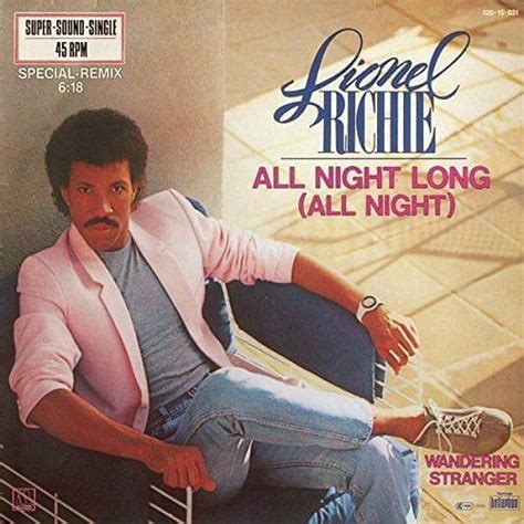 Lionel Richie All Night Long Lyrics Pagespola