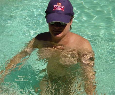 Hot 48 Yo Wife Lounging Around The Pool April 2003
