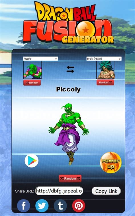 For those of you who haven't heard of the dragon ball fusion generator, it is time you got caught up. Dragon Ball Fusion Generator: La web que permite crear las ...