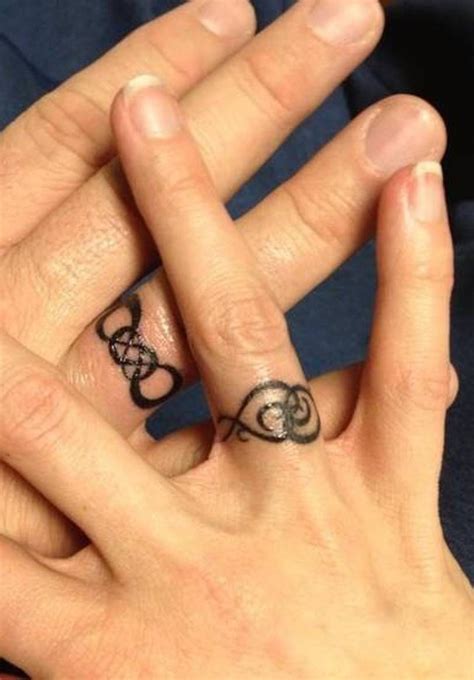 Infinity Tattoo Ideas Infinity Wedding Ring Tattoos Designs