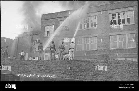 School Fire Banque De Photographies Et Dimages à Haute Résolution Alamy