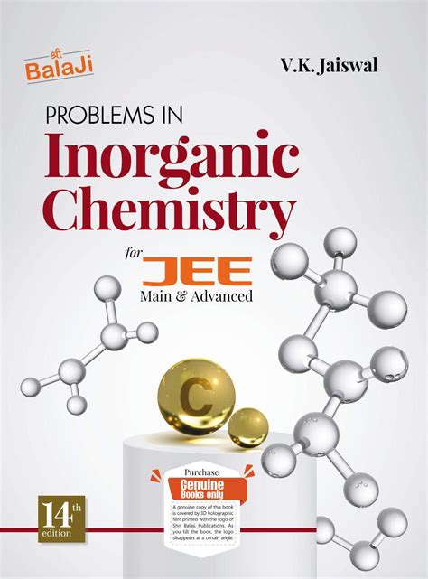 Problems In Inorganic Chemistry For Jee Main And Advance 14e 2021