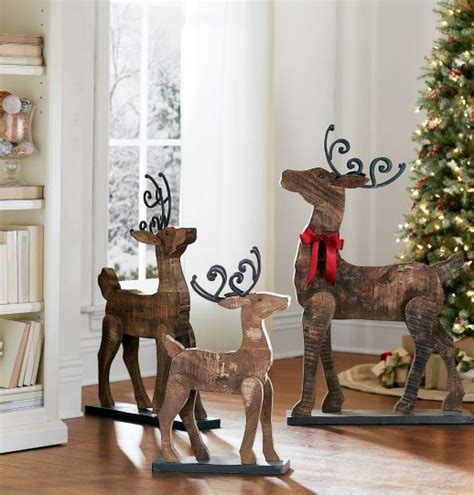 Houzz is the new way to design your home. Barnwood Reindeer add rustic charm to the home. # ...
