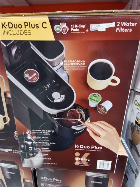 Costco 9999975 Keurig K Duo Plus C Coffee Maker With Single Serve2 Costcochaser
