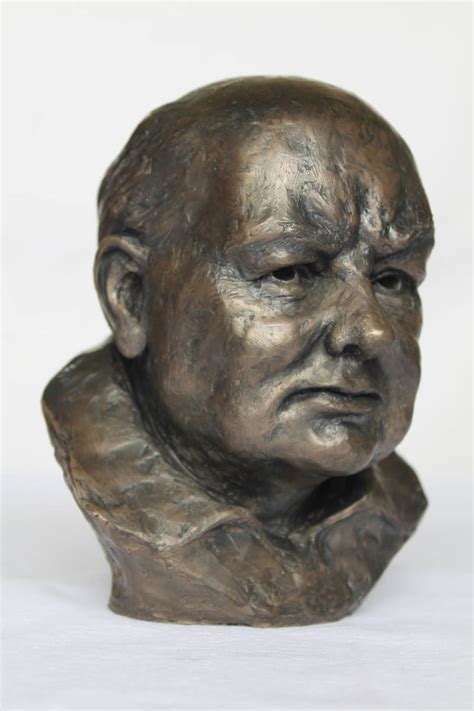 Winston Churchill Bust Limited Edition Of 70 Etsy