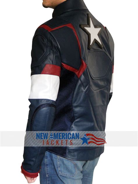 New American Jackets Avengers Age Of Ultron Chris Evans Captain