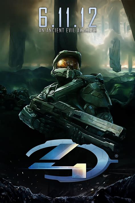 Halo 4 Release Date Poster By Smyf On Deviantart