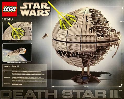 Diese fantastische modell setzt sich aus über 4000 teilen zusammen und beherbergt eine ganze galaxie an verschachtelten. LEGO Star Wars 10143 Todesstern II - Alle Infos zum Set