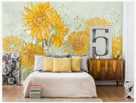 Hand Painted Bedroom Murals Hand Painted Wall Murals Stencils For