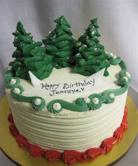 If you have a winter born baby, then go for a cake with christmas tree, candy cane, and snowflakes. Deck the blog with Christmas cakes…fa, la, la | Blog.OakleafCakes.com