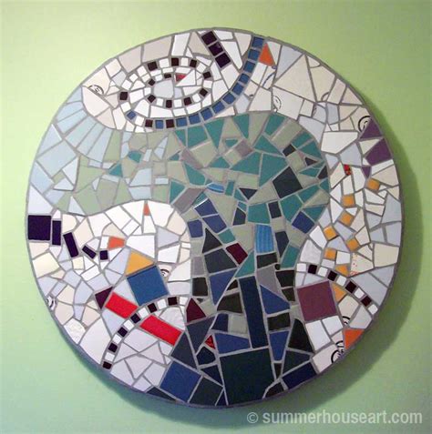 Mosaic Tablewall Piece Summerhouse Art