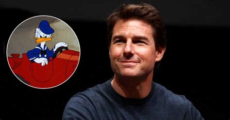 Tom Cruises Perfect Donald Duck Impression Leaves Netizens Amused