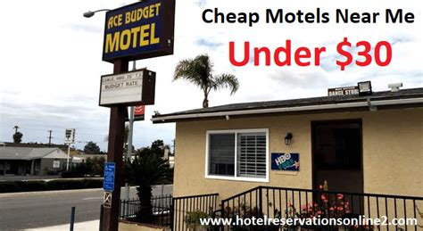 Cheap Motels Near Me Under 30 For Tonight In 2024