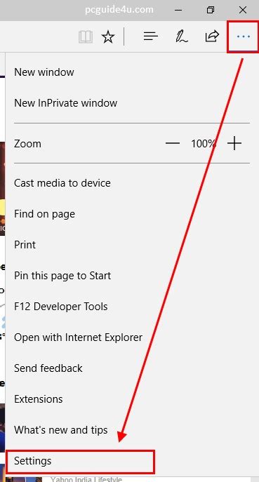 Import Bookmarks Into Microsoft Edge Pcguide4u