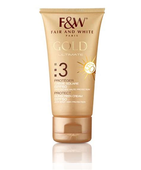Fair And White Gold Ultimate Gold Ultimate Protect Sunscreen Cream